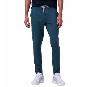 Vuori Men’s Heathered Teal Soft Stretch Ponto Pants Size XL